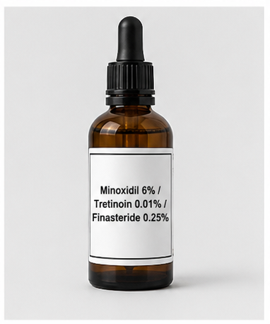 Minoxidil, Tretinoin and Finasteride for Hair Loss treatments