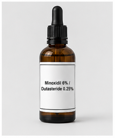 Minoxidil and Dutasteride Mal Hair Loss Treatment
